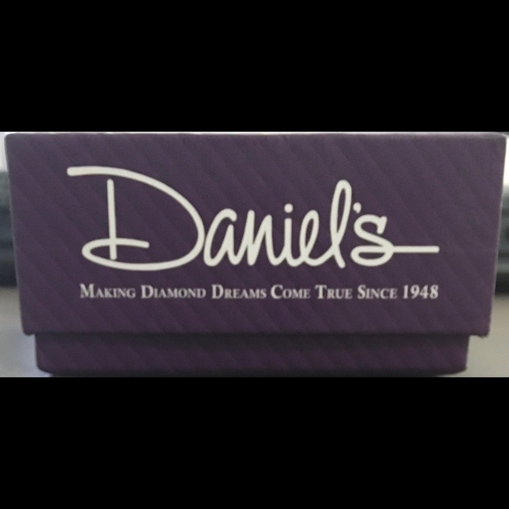 Oval Blue & White Topaz Halo Pendant